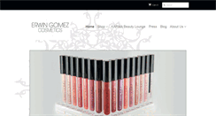 Desktop Screenshot of erwingomezcosmetics.com